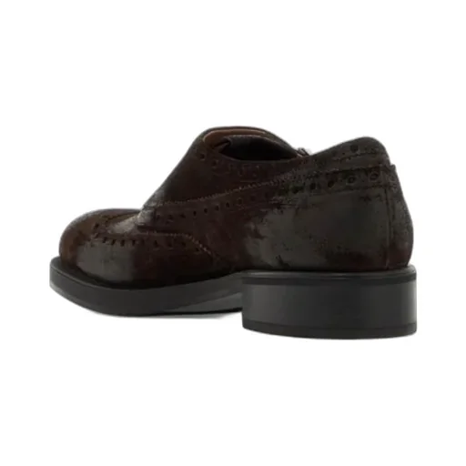 Church's X Miu Miu Suede Monk Strap Brogues