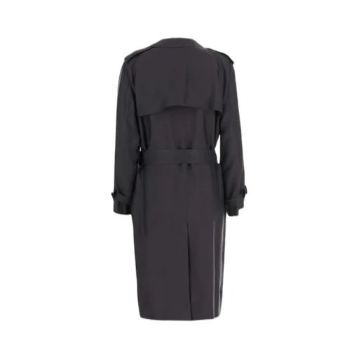 Saint Laurent Double-Breasted Belted Coat