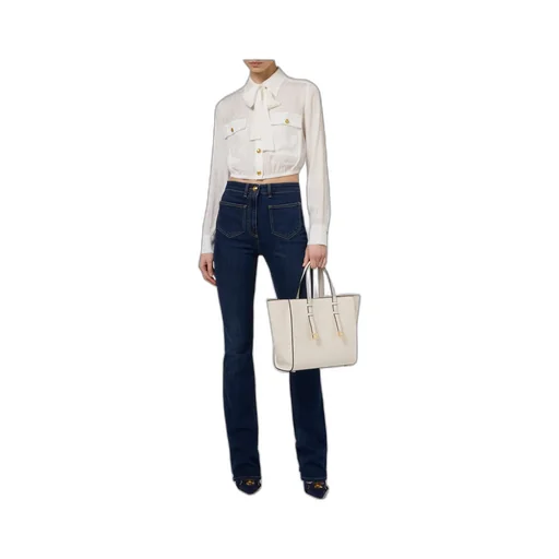 Match It With A Scarf And A Short Shirt