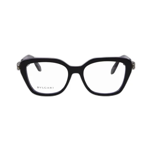 Bulgari Geometric Frame Glasses