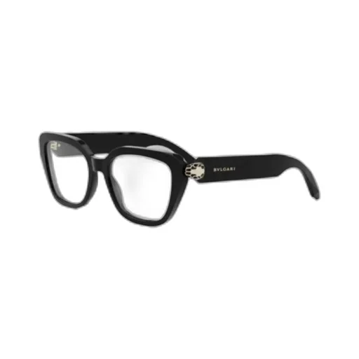 Bulgari Geometric Frame Glasses