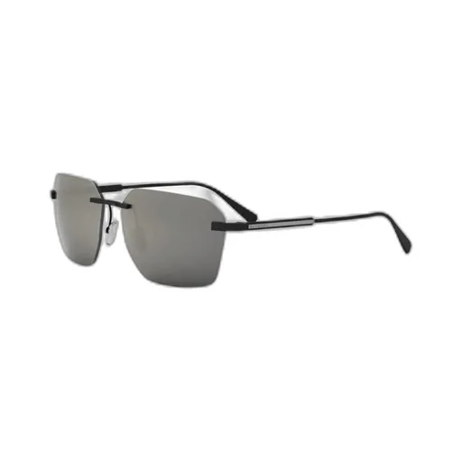 Bulgari Geometric Frame Sunglasses