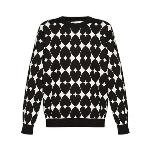 Intarsia-Knit Jumper