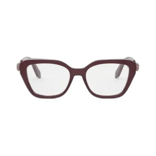 Bulgari Geometric Frame Glasses