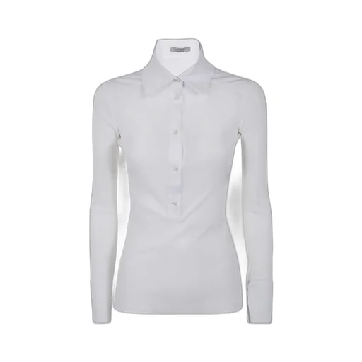 D.Exterior Tulle Popeline Shirt