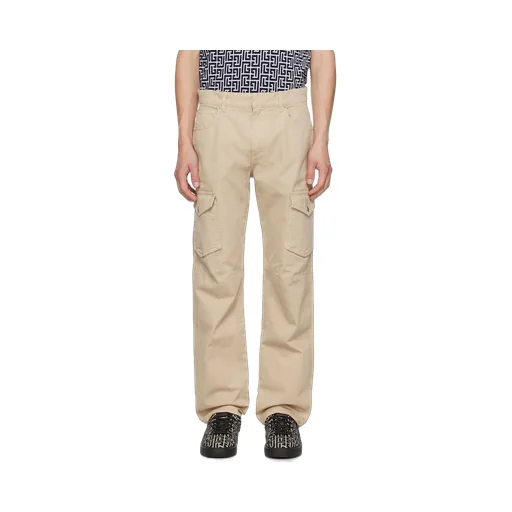 Balmain Pocket Detailed Tapered Leg Trousers