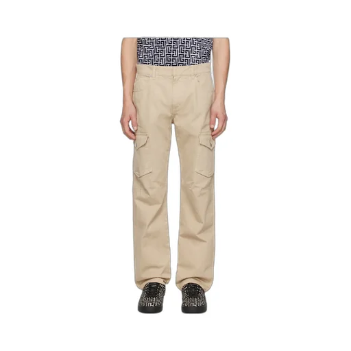 Balmain Pocket Detailed Tapered Leg Trousers