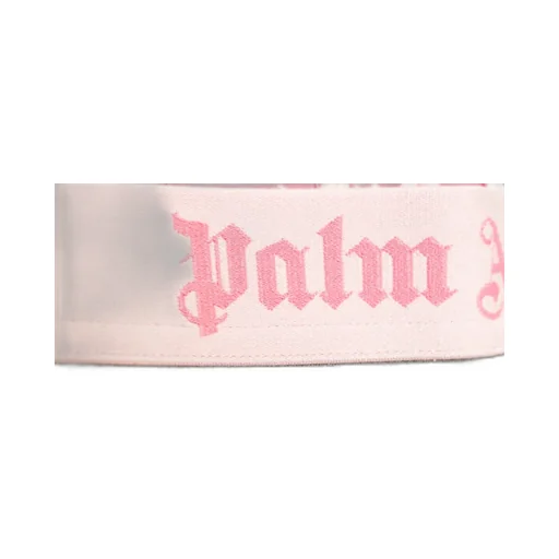 Palm Angels Kids Logo Waistband Flared Trousers