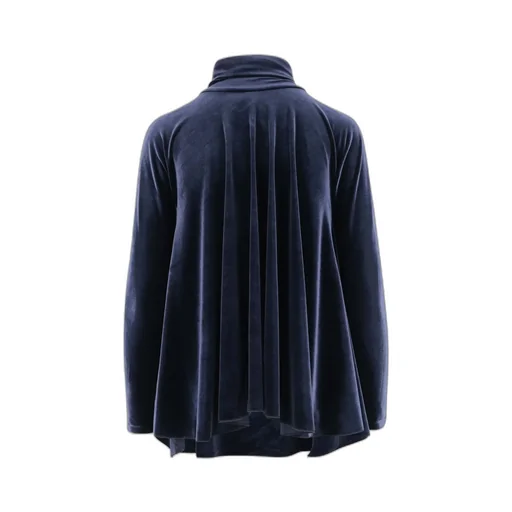 Stephan Janson Asymmetric Velvet Top
