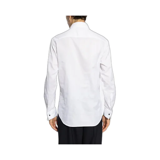 Giorgio Armani Curved Hem Tuxedo Shirt