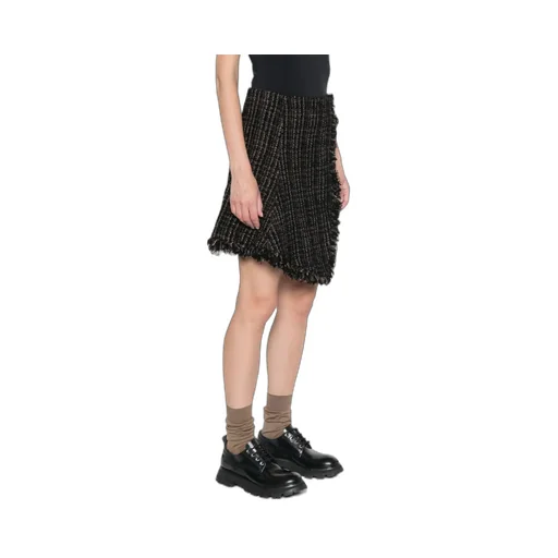 Asymmetric Mini Skirt
