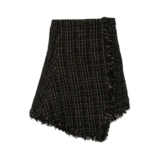 Asymmetric Mini Skirt