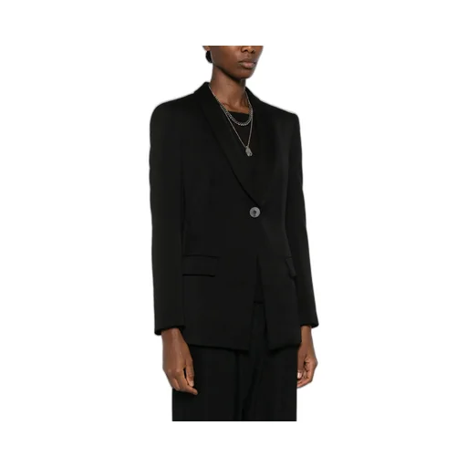 Giorgio Armani Single-Breasted Twill Blazer