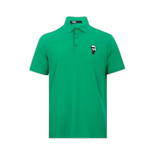 Logo Pattern Polo Shirt