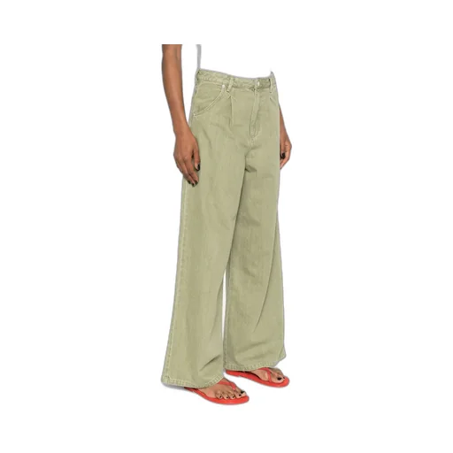 Moena High-Rise Wide Leg Jeans