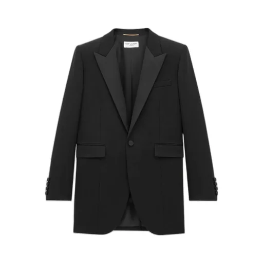 Saint Laurent Tuxedo Single-Breasted Jacket