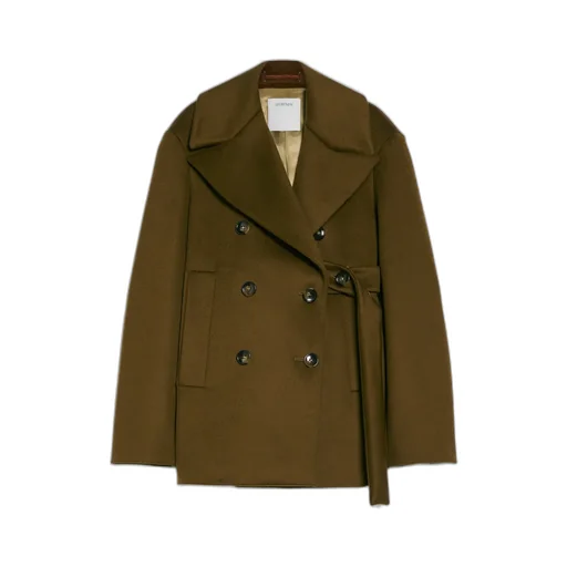 Sportmax Orchis Double-Breasted Belted Coat