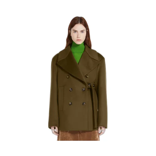 Sportmax Orchis Double-Breasted Belted Coat