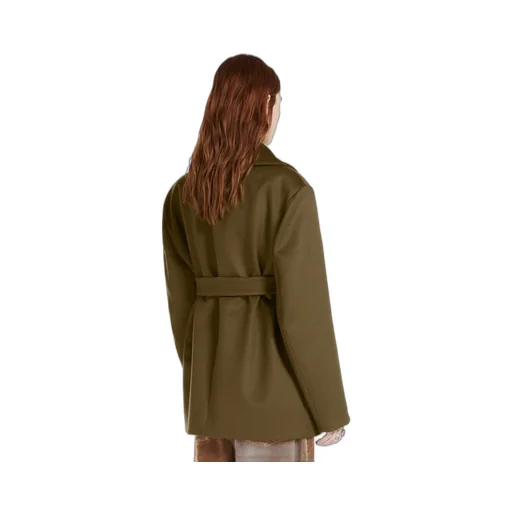Sportmax Orchis Double-Breasted Belted Coat