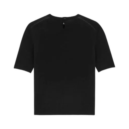 Saint Laurent Crewneck Knitted T-Shirt
