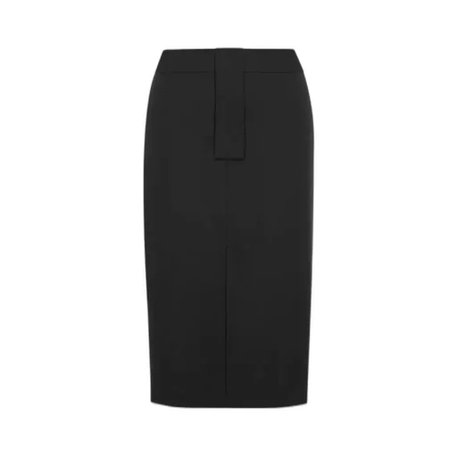 Saint Laurent Front Slit Pencil Skirt