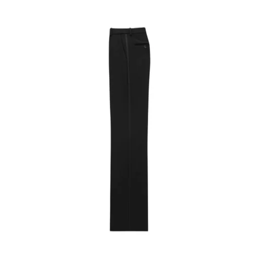 Saint Laurent Flared Tuxedo Pants