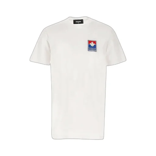 Dsquared2 Logo Patch Crewneck T-Shirt