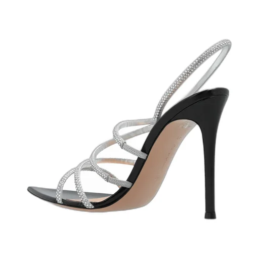 105Mm Crystal Ettie Sandals
