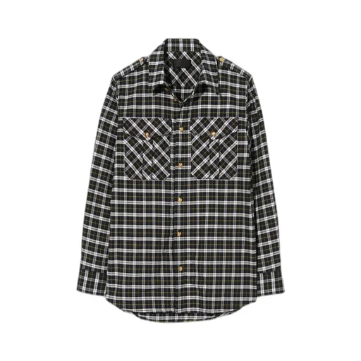 Checked Buttoned Shirt
