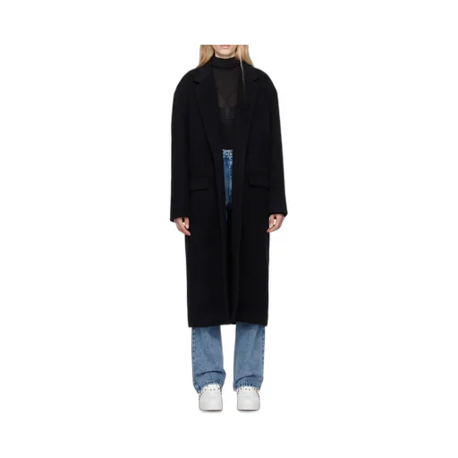 Isabel Marant Efezia Single-Breasted Straight Hem Coat