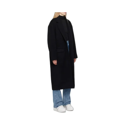 Isabel Marant Efezia Single-Breasted Straight Hem Coat