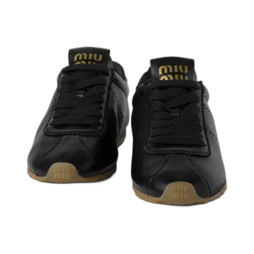 Miu Miu Plume Lace-Up Sneakers