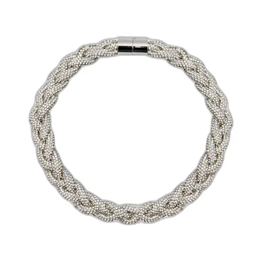 Isabel Marant Crystal-Embellished Rope Chain Necklace