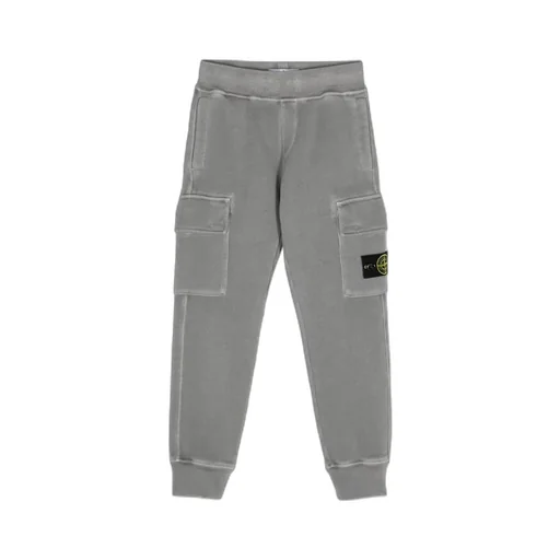 Compass-Badge Cargo Track Pants