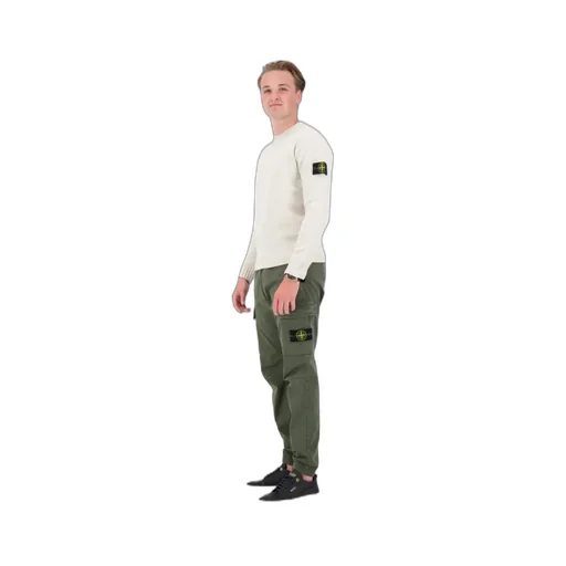 Stone Island Logo Patch Crewneck Jumper