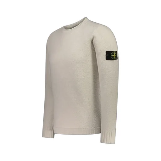 Stone Island Logo Patch Crewneck Jumper