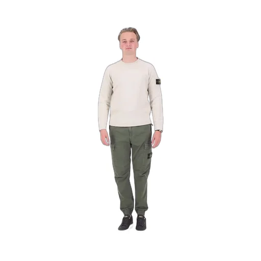 Stone Island Logo Patch Crewneck Jumper
