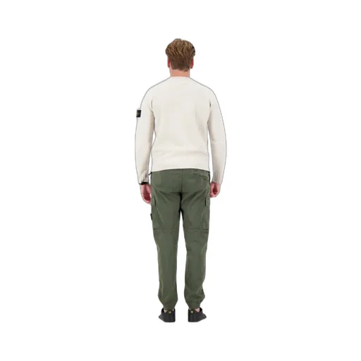 Stone Island Logo Patch Crewneck Jumper