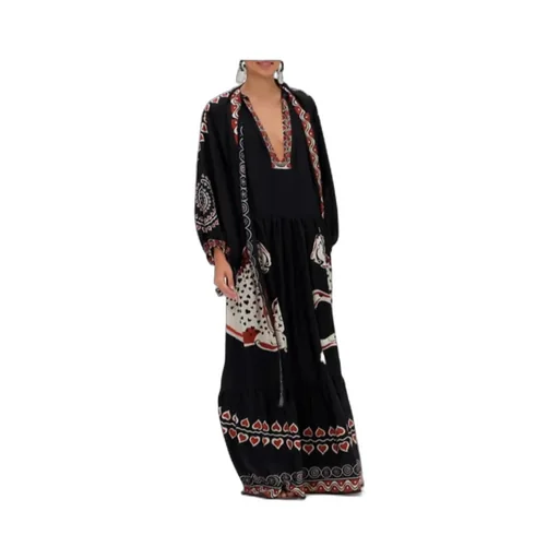 Athena Animal-Print Silk Dress