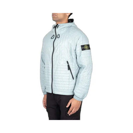 Logo-Appliqué Padded Hooded Jacket