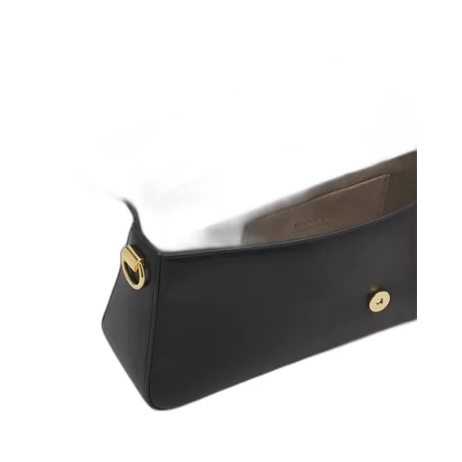 Lanvin Sequence Logo Engraved Shoulder Bag