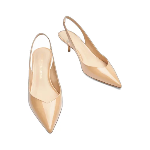 Pointed High-Heeled Sandals