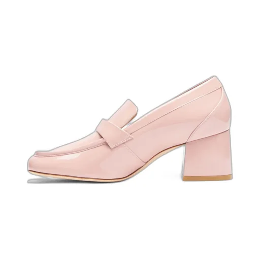 Stuart Weitzman Sleek 60 Heeled Loafers