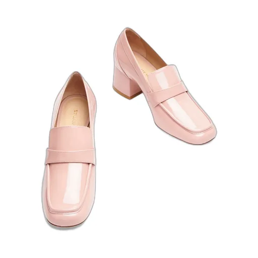 Stuart Weitzman Sleek 60 Heeled Loafers