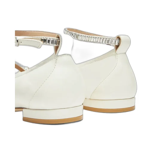 Stuart Weitzman Stefanie Embellished Ballerina Flats