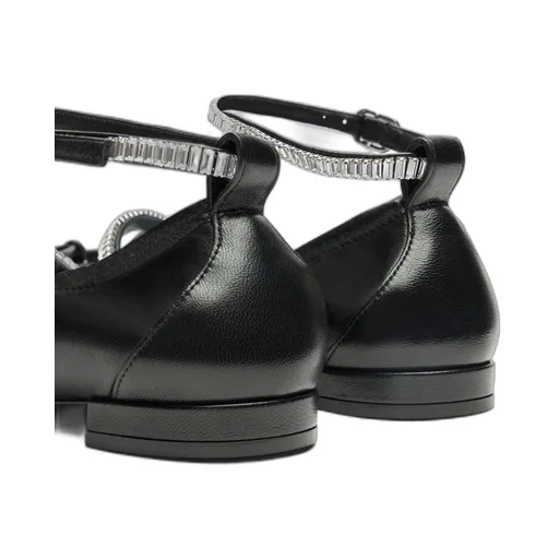 Stuart Weitzman Stefanie Embellished Ballerina Flats