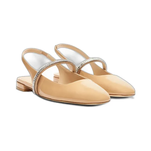 Stefanie Open-Heeled Flats