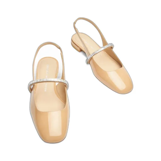 Stefanie Open-Heeled Flats
