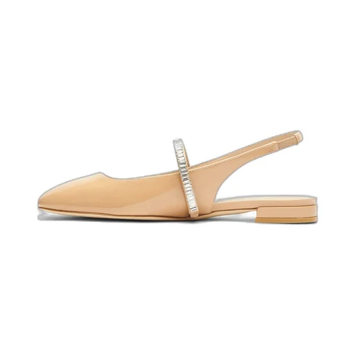 Stefanie Open-Heeled Flats