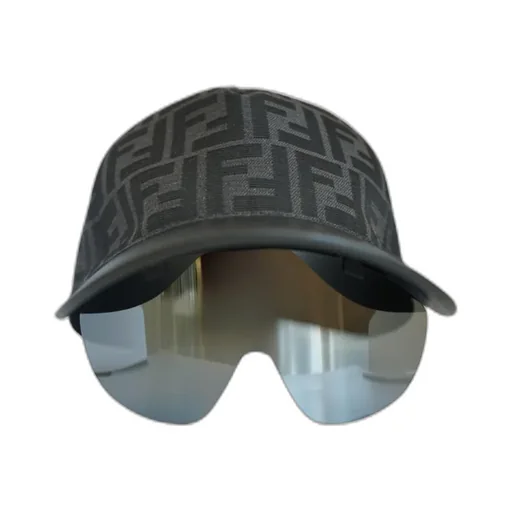Fendi Eyewear Cap Shield Frame Sunglasses